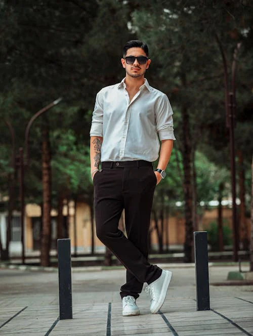 Detailed stitching on premium quality pants